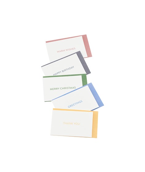 HOUSE DOCTOR MONOGRAPH Grußkarten mit Umschlag