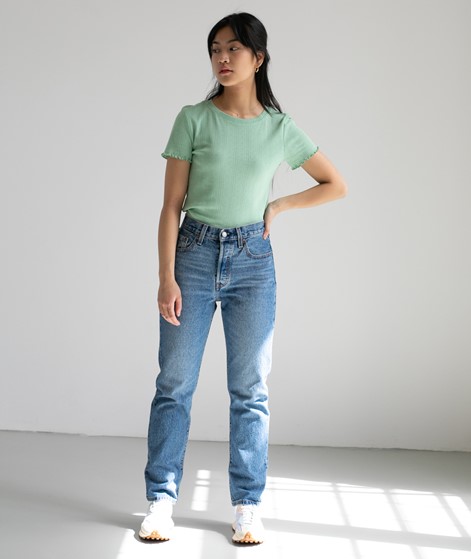 LEVI'S 501® Crop Jeans Blau