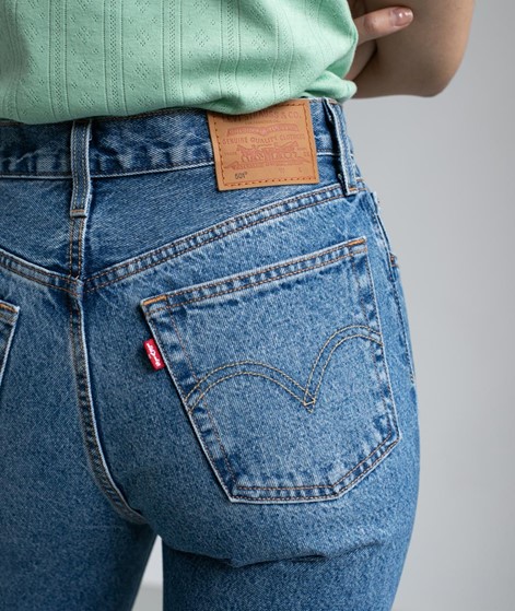 LEVI'S 501® Crop Jeans Blau