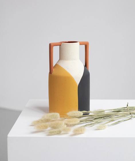 MADAM STOLTZ Vase mit Griffe multi