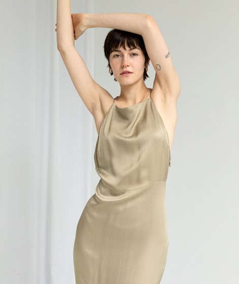 SAMSOE SAMSOE Linea  Kleid beige