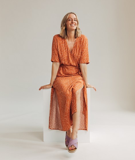 TERESA CASAMONTI X KDG Kleid peach