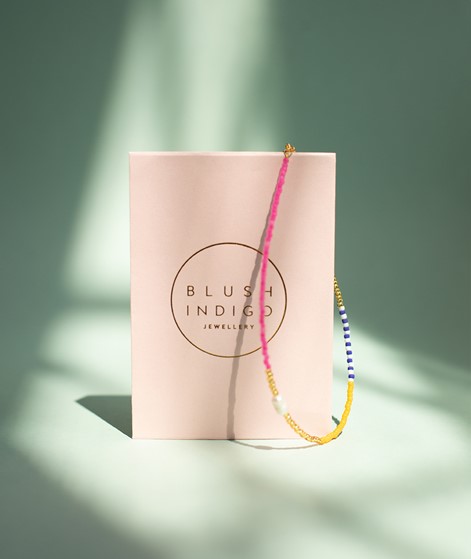 BLUSH INDIGO Bali Beach Fußkette mehrfarbig