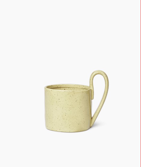FERM LIVING Flow Tasse gelb