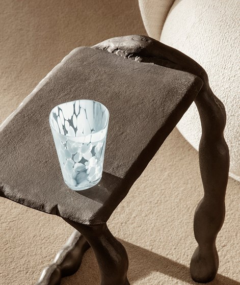 FERM LIVING Casca  Glas blau