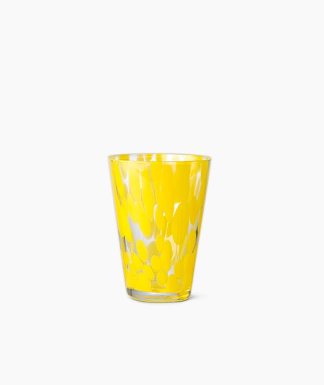 FERM LIVING Casca Glas gelb