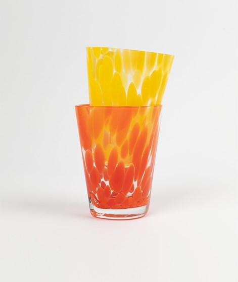 FERM LIVING Casca Glas gelb