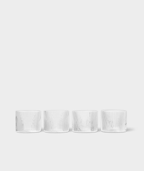 FERM LIVING Ripple Low - Set of 4