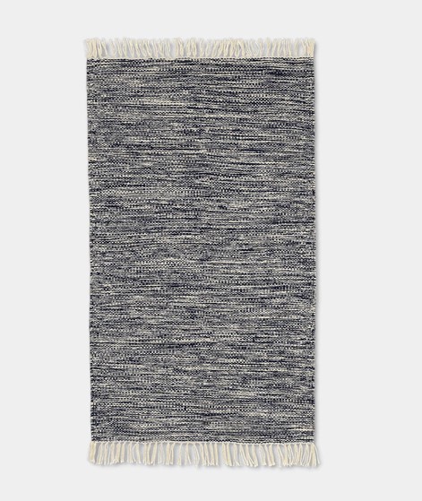 FERM LIVING Melange Teppich blau