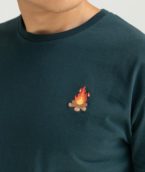 KAUF DICH GLCKLICH T-Shirt Campfire Grn