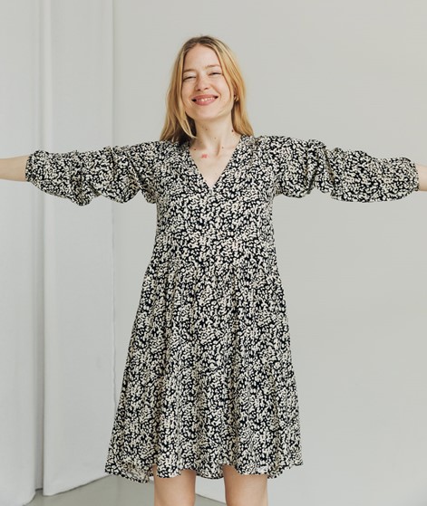 KAUF DICH GLCKLICH Kleid creme black