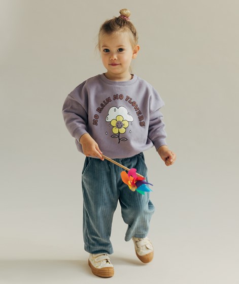 KAUF DICH GLÜCKLICH KIDS Sweater lila aus Bio-Baumwolle