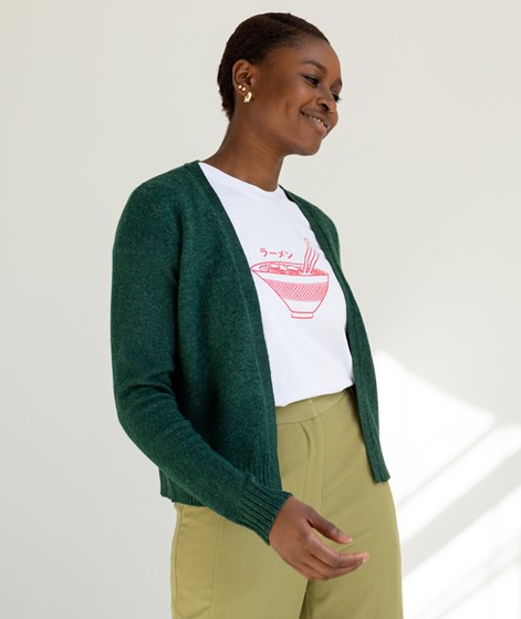VILA VIRil Short Knit Cardigan grn
