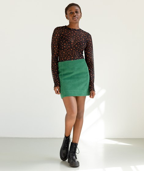 KAUF DICH GLCKLICH Rock emerald green aus Bio-Baumwolle