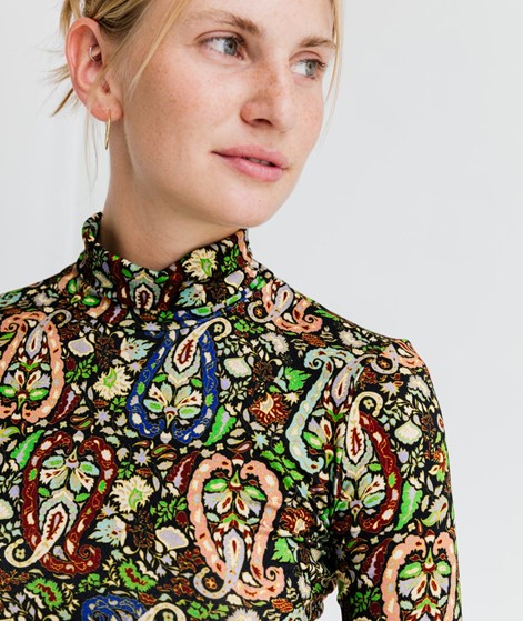 FRNCH Crocusa Top Longsleeve gemustert