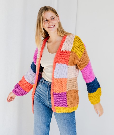 FRNCH Maelia  Cardigan mehrfarbig