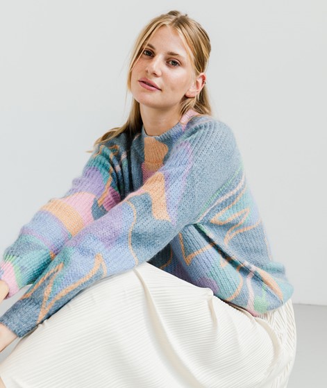 FRNCH Neuville  Pullover gemustert