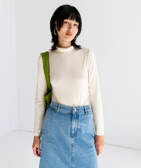 KAUF DICH GLCKLICH Turtleneck Creme aus LENZING™ ECOVERO™