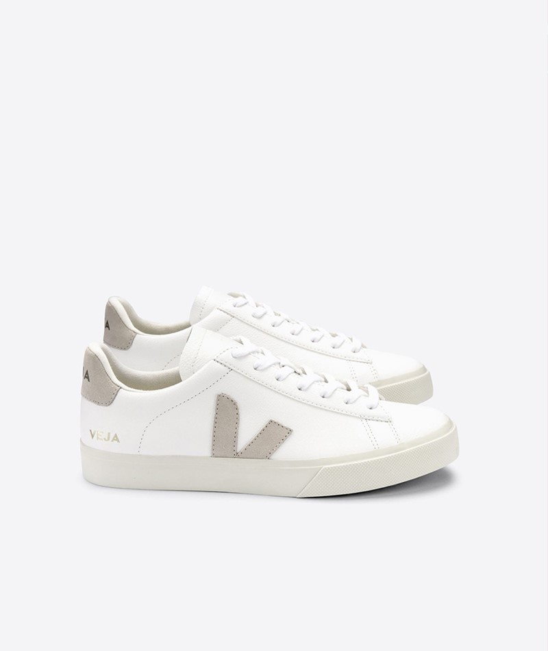 VEJA Campo Sneaker Weiß Taupe