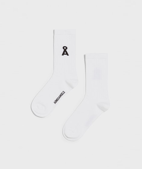 ARMEDANGELS Saamu Bold Socken Gr. 35-46 Weiß