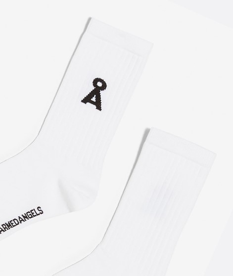 ARMEDANGELS Saamu Bold Socken Gr. 35-46 Weiß