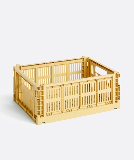 HAY COLOUR CRATE M Box Gelb