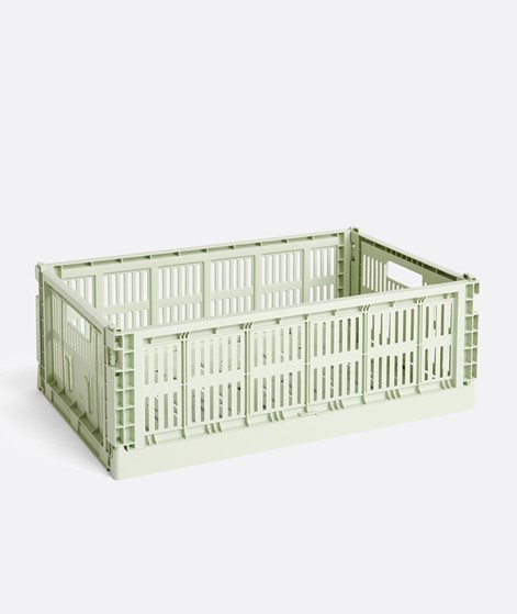 HAY COLOUR CRATE L Box Blau