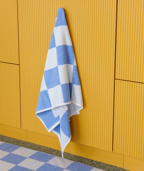 HAY Check Badetuch (136x70) Blau