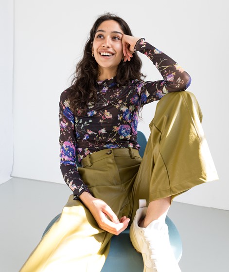 MOVES Filana Longsleeve gemustert