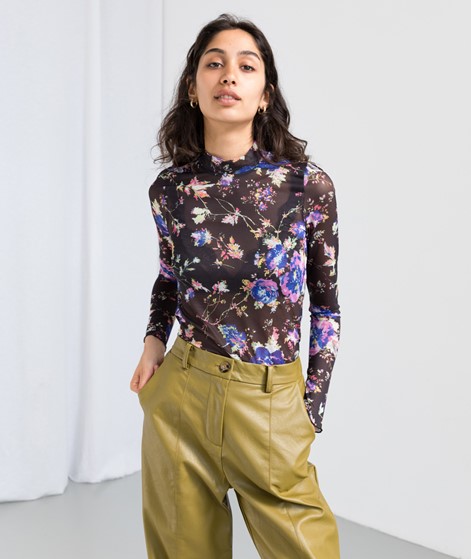 MOVES Filana Longsleeve gemustert