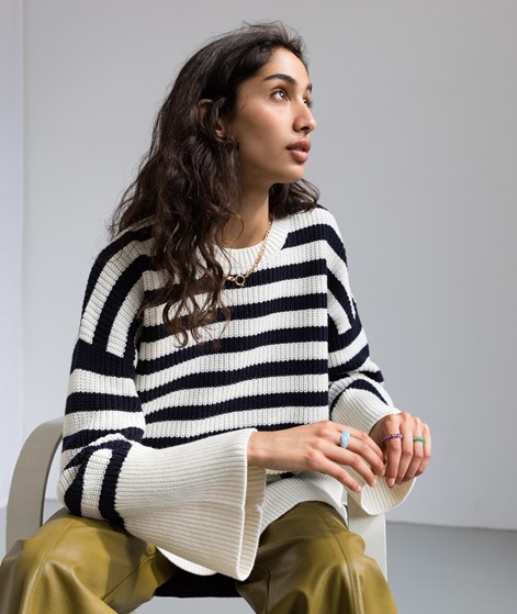 MBYM Rosso-M Pullover gestreift