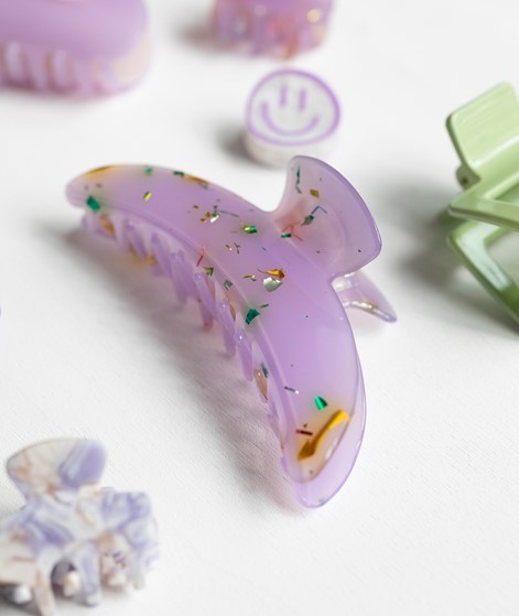 EBBA Hairclip pink glitter