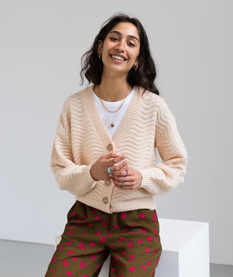 YAS Betricia Cardigan beige