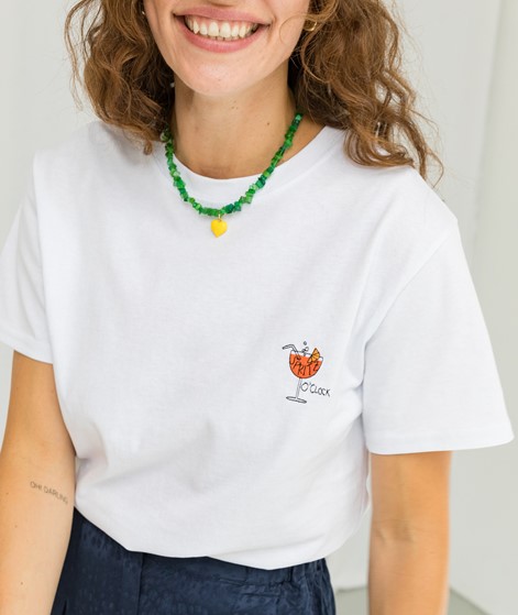 ON VACATION Spritz T-Shirt wei
