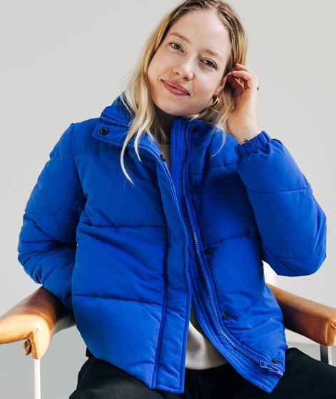 ANOTHER LABEL Mille Winterjacke blau