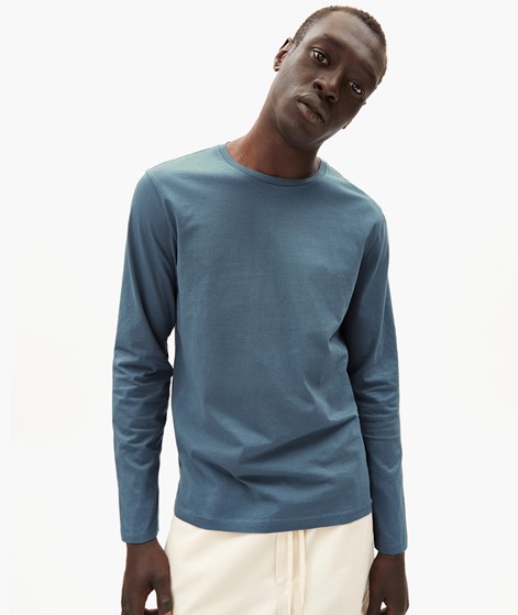 ARMEDANGELS Jaanono Longsleeve blau