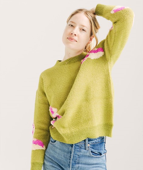 FRNCH Ulyssia  Pullover grn
