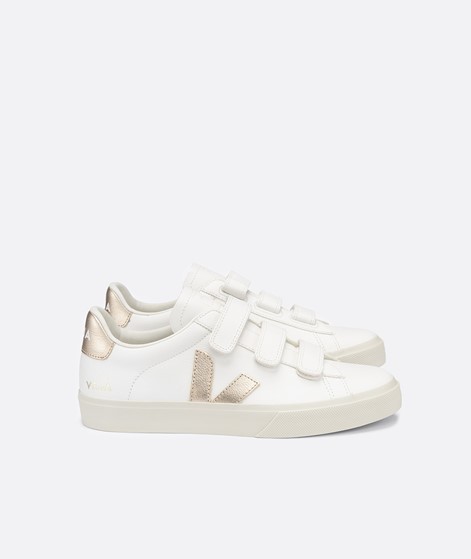 VEJA Recife Logo Sneaker Weiß