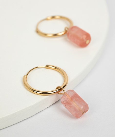 EBBA Ohrringe Gold/Rosa