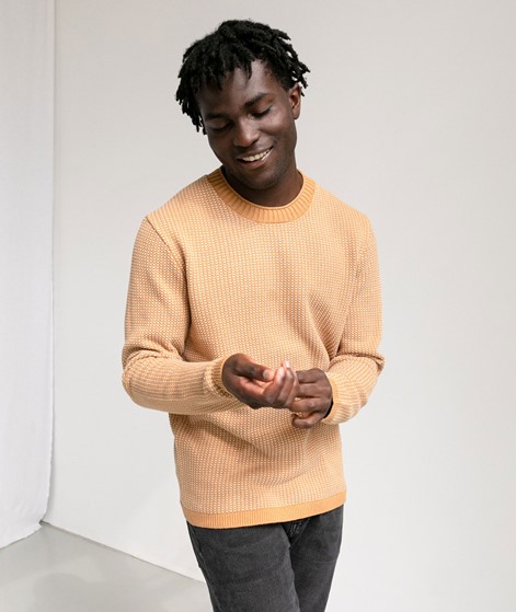 NOWADAYS Two Toned Pullover braun