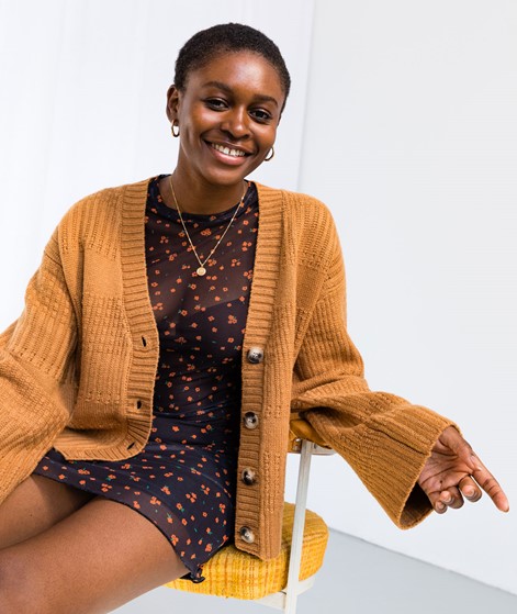 SELECTED FEMME SLFFry Cardigan braun