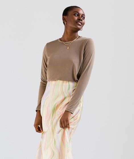OBJECT OBJAnnie O-Neck  Longsleeve braun