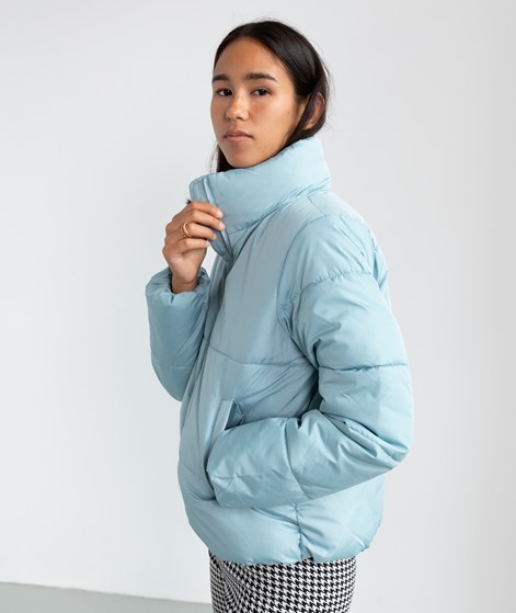 VILA VITate Short Puffer Jacke blau