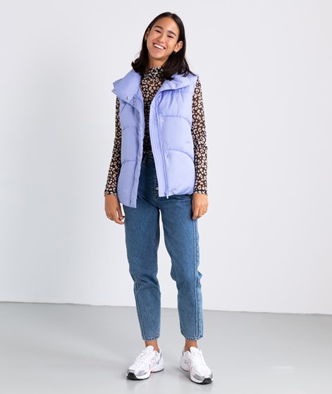 VILA VINilly Quilted Waistcoat lila