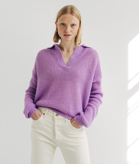 KAUF DICH GLCKLICH Strickpullover lilac