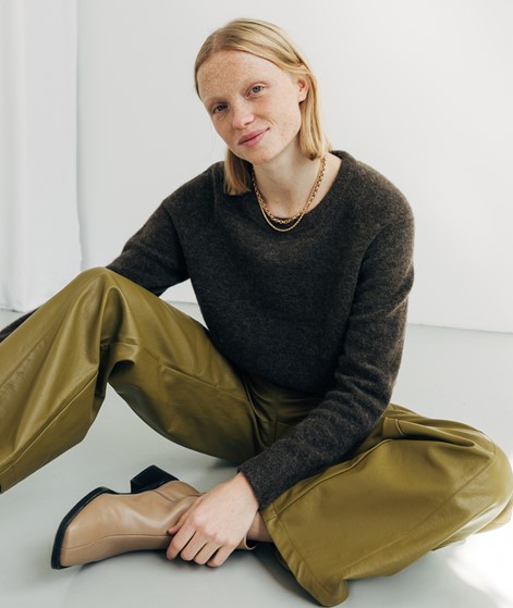 SAMSOE SAMSOE Nor Short Pullover braun