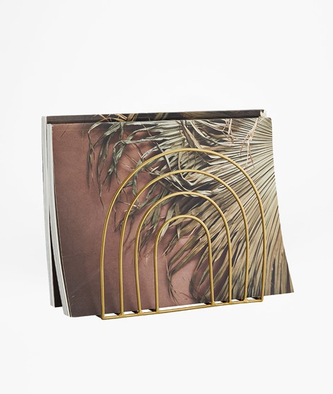 MADAM STOLTZ Magazin Stnder Gold