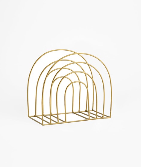 MADAM STOLTZ Magazin Stnder Gold