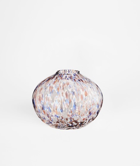 MADAM STOLTZ Glas Vase  gemustert