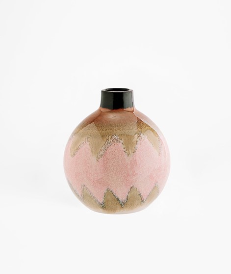 MADAM STOLTZ Runde Steingut Vase  mehrfa
